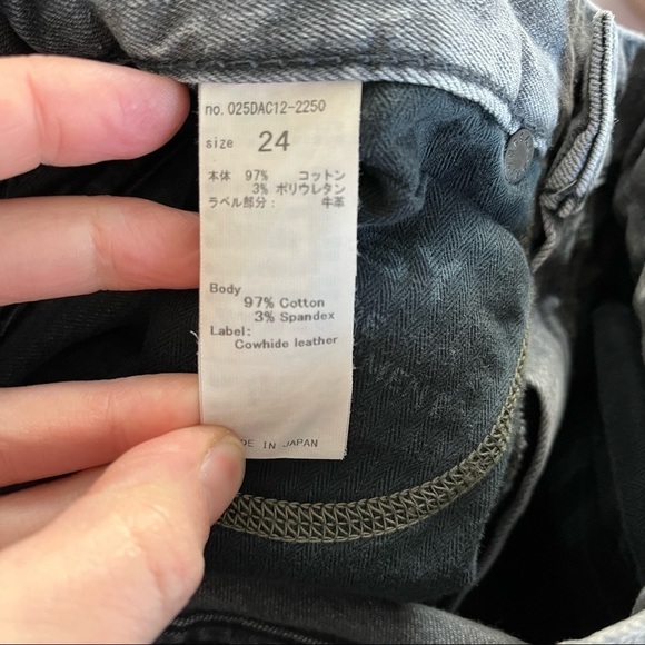 MOUSSY VINTAGE x REVOLVE Carmel Rebirth High Rise Light Black Skinny Ankle Jeans - Picture 12 of 13